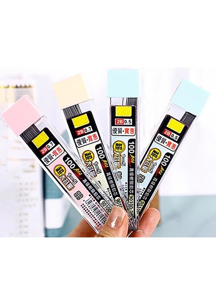 1 Kutu 0.5mm Tatlı Tavşan Mekanik Kurşun Kalem 0.5mm Karikatür Tasarım Otomatik Kalem Basın Kalem Kore Kırtasiye Okul Ofis Malzemeleri Çocuklar Hediye (Yurt Dışından)