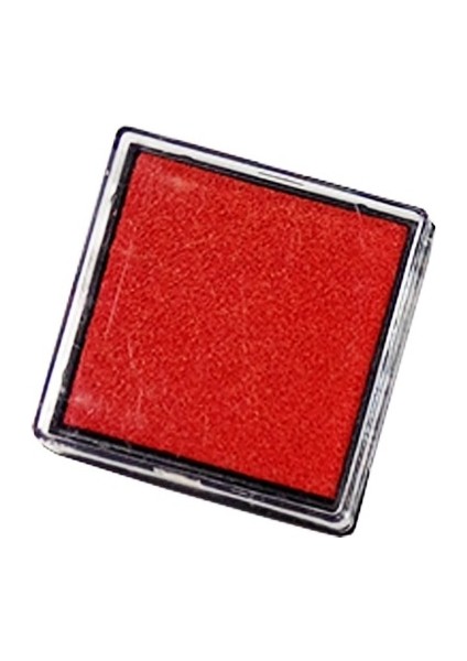 Kırmızı 3.8 cm 1 Adet/grup Yeni Varış Renkli Mürekkep Pedi Hediye Inkpad Dıy Damgalama Çalışması Parmak Izi Inkpad Muhasebe Malzemeleri (Yurt Dışından)