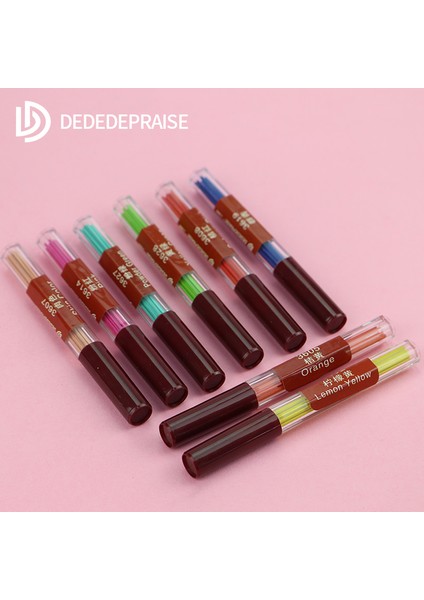 Red-2pcs Dededepraıse Pres Tipi Otomatik/mekanik Kurşun Kalem Dolum 2.0mm 36 Renk Renkli Kurşun Kalem Kurşun Kalın Kurşun/çekirdek/yedek Değiştirme (Yurt Dışından) fiyatları