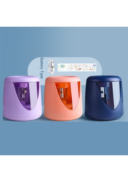 Mavi Otomatik Elektrikli Kalemtıraş Çok Fonksiyonlu Ağır USB Mekanik Ofis Okul Öğrencileri Çocuk Kırtasiye Hediye (Yurt Dışından) indirimleri