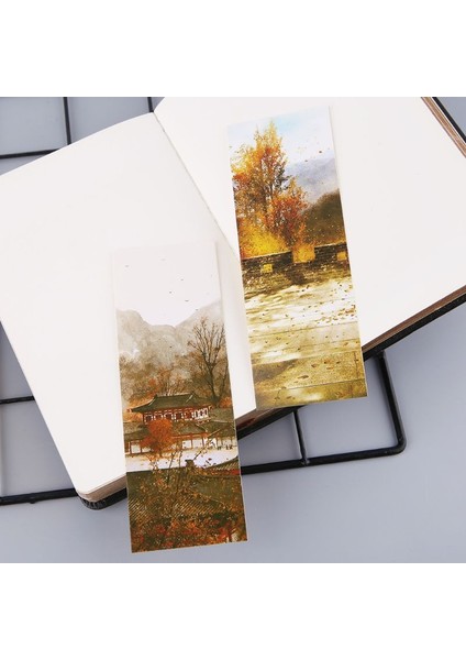 Stil 10 30 Adet Yaratıcı Çin Tarzı Kağıt Imleri Boyama Kartları Retro Güzel Kutulu Imi Hatıra Hediyeler (Yurt Dışından) indirimleri