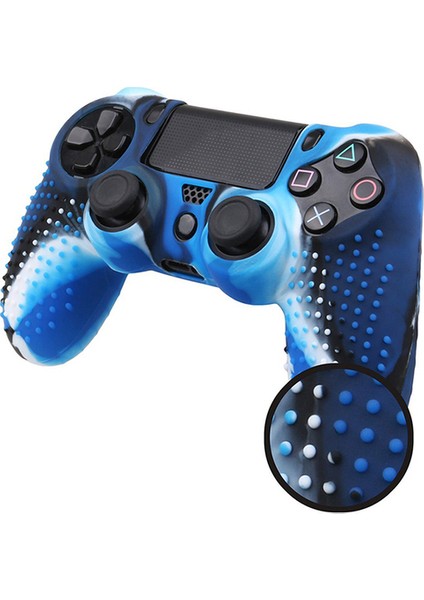 Mavi 1 Adet Silikon Analog Joystick Thumbstick Kavrama Kapakları Koruyucu Cilt Kapak Kılıf Playstation 4 Ps4 Denetleyici Gamepad (Yurt Dışından)