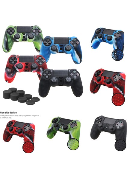 Mavi 1 Adet Silikon Analog Joystick Thumbstick Kavrama Kapakları Koruyucu Cilt Kapak Kılıf Playstation 4 Ps4 Denetleyici Gamepad (Yurt Dışından)