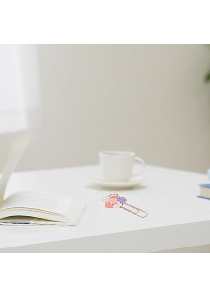 D Sakura Ataşlar Sakura Şekilli Kitap Ayracı Kiraz Çiçeği Ataşlar Sevimli Çiçek Imleri Metal Çiçek Şekilli Ataç (Yurt Dışından) modelleri