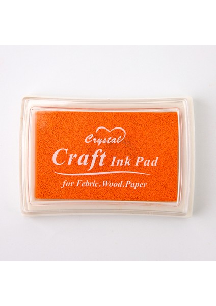 Turuncu 16 Renk Inkpad El Yapımı Dıy Zanaat Yağ Bazlı Mürekkep Pedi Kauçuk Pullar Kumaş Ahşap Kağıt Scrapbooking Mürekkep Pedi Parmak Boyası Kartları (Yurt Dışından)
