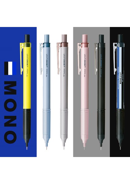 1 Adet 0.3mm Gri Mavi 1 Adet Tombow Mono Mekanik Kurşun Kalem Füme Serisi 0.3mm 0.5mm Yazı Genişliği Kırılması Kolay Değil Kurşun (Yurt Dışından) fiyatları