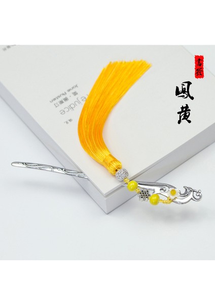 H 1 Adet Çin Tarzı Retro Metal Kitap Ayracı Püskül ile Yaratıcı Erik Kucak Kitap Ayracı Öğrenciler Kırtasiye Okul Ofis Tedarik Hediyeler (Yurt Dışından)