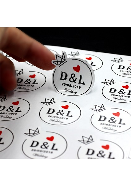 Şeffaf Stickts 100 Adet 3-10 cm Özel Logo Düğün Etiket Kişiselleştirilmiş Tasarım Etiketinizi Şeker Hediye Kutusu Doğum Günü Partisi Conta Etiket Kendinden Yapışkanlı (Yurt Dışından) modelleri