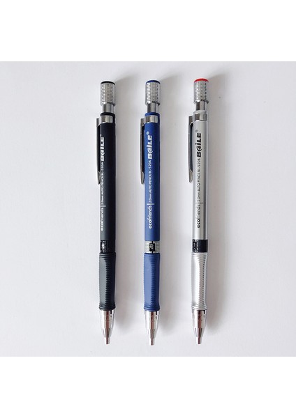 Set D 2.0mm Otomatik Kalem 2b Kurşun Kalem Profesyonel Çizim Yazma Mekanik Kalem Kurşun Kalem Ofis Okul Malzemeleri (Yurt Dışından)