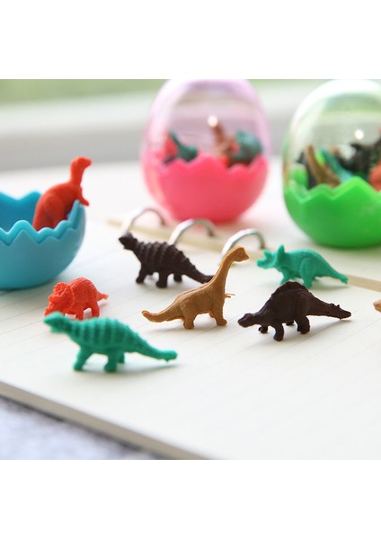 4 Adet Yumurta Rastgele Gönderme 4 Adet Karikatür Dinozor Yumurta Silgisi 1 Yumurta 8 Adet Mini Silgiye Sahiptir Okul Çocukları Öğrenci Çocuklar Kroki Çizim Sanat Kalemi Kaynağı (Yurt Dışından)