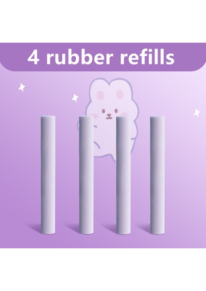 E Presleme Karikatür Kurşun Kalem Silgisi Kalem Tipi Sevimli Değiştirilebilir Kauçuk Çekirdek Okul Öğrenci Kauçuk Silgi Çocuk Hediyeler Ofis Arzı (Yurt Dışından)