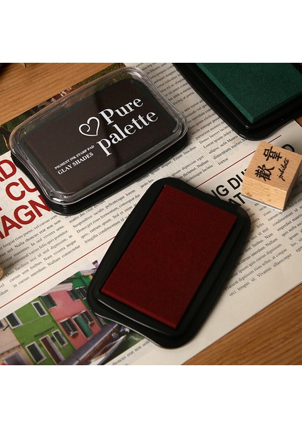 DN1065-G Vintage Stil Mürekkep Pedleri Damgalama Boyama Mühür Aksesuarları Kitaplar Mürekkep Dolgu El Yapımı Kırtasiye Dekor Defterler Sanat Malzemeleri (Yurt Dışından) fırsatları