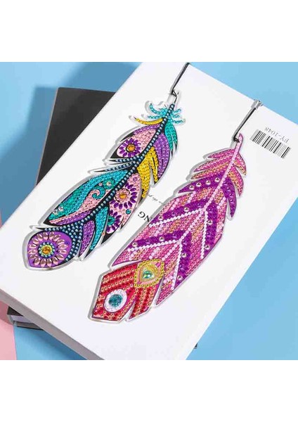 C 6 Adet Dıy Elmas Boyama Imi Tüy Şekli Imleri Elmas Mozaik Imi Elmas Nakış Çapraz Dikiş El Sanatları Hediye (Yurt Dışından) indirimleri