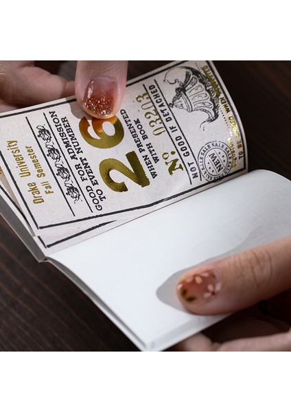 C Dimi 60 Sayfa Retro Toplum Bronzlaşmış Not Defteri Yazılabilir Vintage Bloknot Kelebek Kuşlar Yaratıcı Scrapbooking Kırtasiye Malzemeleri (Yurt Dışından)