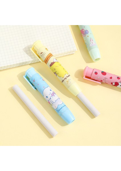 Stil 3 Sanrio Kawaii Öğrenci Silgi Anime Desen Basın Kauçuk Erser Yaratıcı Okul Öğrenme Kırtasiye Mymelody Kuromi Cinnamoroll. (Yurt Dışından) fırsatları