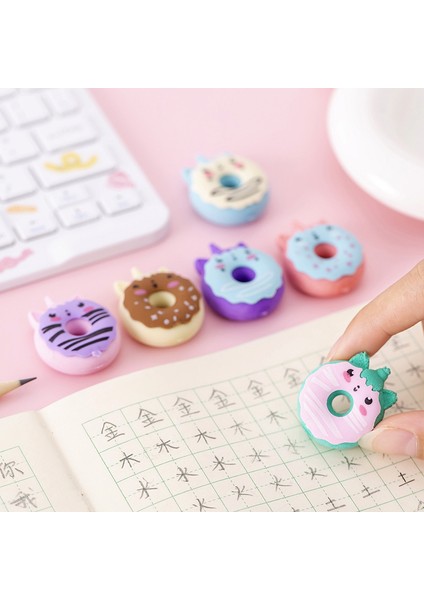 Rastgele 1 Adet Donut Unicorn Kauçuk Sevimli Karikatür Öğrenci Ödül Kırtasiye Sevimli Silgi Kedi Ofis Malzemeleri (Yurt Dışından) modelleri