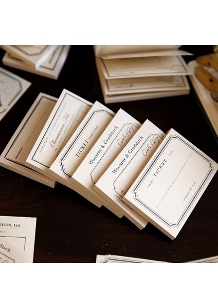 Stil 5 Retro Tarzı Çerçeve Etiketleri Bullet Journal Not Defteri Not Defteri Bloknot Bilet Notları Mesaj Malzemesi Kağıt Okul Ofis Malzemeleri (Yurt Dışından) modelleri