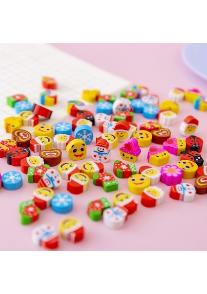 B Yaratıcı Karikatür Sevimli Silgi 24 Adet/takım Noel Çorap Kardan Adam Mini Silgi Çocuk Kırtasiye Hediye (Yurt Dışından) modelleri