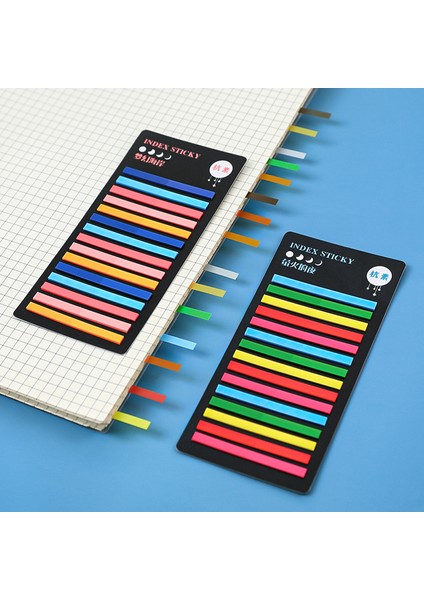 Stil 3 300 Yaprak Şeffaf Gökkuşağı Endeksi Bloknot It Yapışkan Bloknot Kağıt Etiket Notları Imi Okul Malzemeleri Kawaii Kırtasiye (Yurt Dışından)