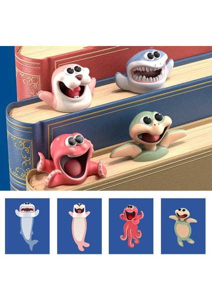 Eşek Karikatür Ahtapot Kedi Panda Shiba Inu Imleri Güzel 3D Stereo Hayvan Imleri Yaratıcı Komik Yer Imi Kırtasiye Hediyeler (Yurt Dışından) indirimleri