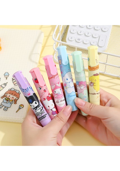 Stil 5 Sanrio Silgi Karikatür Kırtasiye Kawaii Mymelody Kuromi Cinnamoroll Öğrenci Silgi Kalem Yaratıcı Okul Öğrencileri Malzemeleri (Yurt Dışından) fırsatları