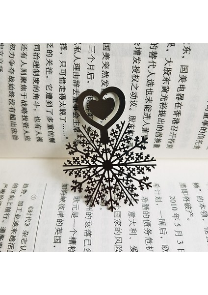 No.1 Kar Tanesi Yer Imleri Paslanmaz Çelik Mutlu Noeller Kitap Sayfası Işaretleyici Metal Çiçek Kitap Ayracı (Yurt Dışından) modelleri