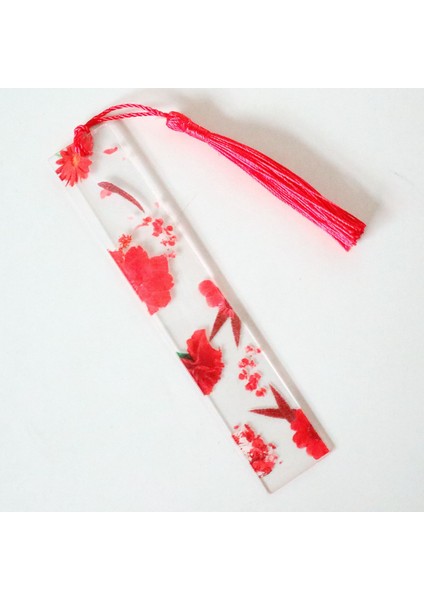 A9 Şeffaf Akrilik Plastik Yer Imleri Güzel Çiçekler Cetvel Şerit Sevimli Yer Imleri Okul Öğrenci Işareti Şeritler Kızlar Sevimli Indeks Etiketleri (Yurt Dışından) fırsatları