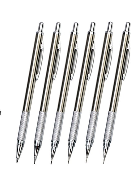 Gösterildiği Gibi K Seti Metal Mekanik Kurşun Kalem Seti 0.3 0.5 0.7 0.9 1.3 2.0mm Kurşun Yedekler Sanat Otomatik Çizim Eskiz Kalemleri Ofis Okul Kaynağı (Yurt Dışından)