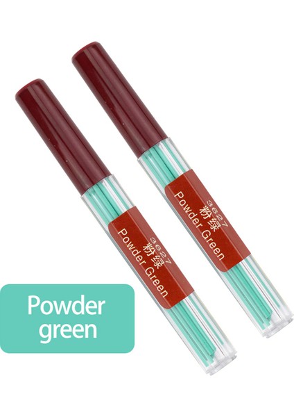 Powder-Green-2pcs Dededepraıse Pres Tipi Otomatik/mekanik Kurşun Kalem Dolum 2.0mm 36 Renk Renkli Kurşun Kalem Kurşun Kalın Kurşun/çekirdek/yedek Değiştirme (Yurt Dışından)