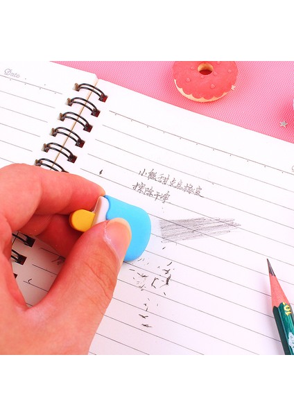 Stil 1 4 Adet Yummy Tatlı Silgi Seti Mini Lolipop Dondurma Popsicle Donuts Çocuklar Için Kauçuk Kalem Silgisi Okul Öğrenci Ödülü Silgi (Yurt Dışından)