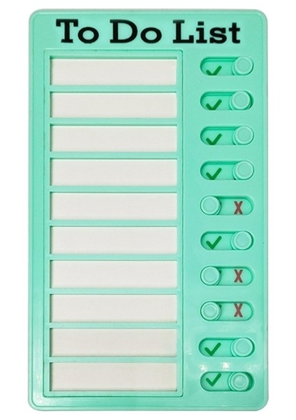 Gn4 Çok Amaçlı Not Kontrol Listesi Yapılacaklar Listesi Pedi 5''x8'' Ayarlanabilir Görevlerim Kontrol Listesi Panosu Araba Rv Ev Sınıf Duvarı Için E8BE (Yurt Dışından)