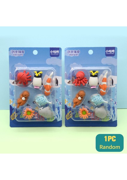 Stil 9 1 Takım Kawaii Kauçuk Kalem Silgi Oyuncak Seti Çıkarılabilir Montaj Silgi Çocuklar Için Yenilik Kırtasiye Ödül Parti Iyilik Çocuk Hediye Oyuncak (Yurt Dışından)
