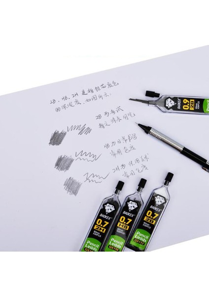 Hb 0.3mm 30 Adet/şişe, Otomatik Kurşun Kalem 2b 2h Hb Kalem Dolum 0.3 Mm/0.5 Mm/0.7mm/0.9 mm Kalem Dolum Öğrenci Yazma Ofisi (Yurt Dışından)