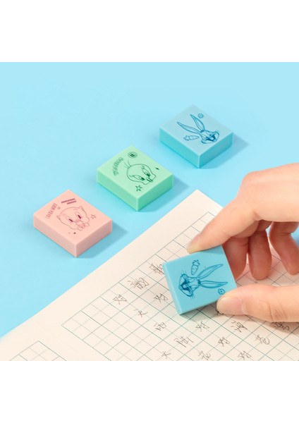 3 Renk 3 Adet 3 Adet Deli VP129 Looney Tunes Bugs Bunny Sihirli Kutu Silgi Malzemeleri Okul Ofis Kırtasiye (Yurt Dışından) indirimleri