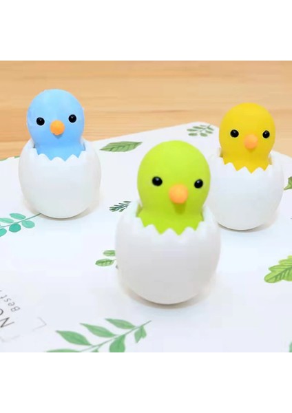 4 Adet Kawaii Yumurta Kabuğu Civciv Silgi Kauçuk Silgi Ilköğretim Öğrenci Ödülleri Çocuklar Için Promosyon Hediye Kırtasiye Silgi (Yurt Dışından) modelleri
