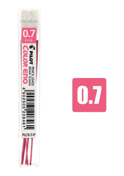 Pembe 8 Adet/grup Kawaii Pilot Renk Eno Mekanik Kurşun Kalem 0.7mm Grafit Kalem Suluboya Ressamlığı Kalem Kurşun Mum Boya Japon (Yurt Dışından)