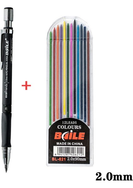 Siyah Kurşun 2b Ofis Mekanik Kurşunkalemler 2.0 mm 2b Kurşun Tutucu Ressamlığı Çizim Kalem Seti 10/12 Parça Yazma Okul Hediyeleri Kırtasiye Talepleri (Yurt Dışından) indirimleri