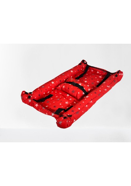 Bebek Kırmızı Pamuklu Mars Hamak Yatağı fiyatları
