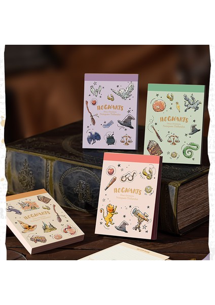 Orange Deli 21755 Harry Potter Not Defteri Pad Notları Yapışkan Not Kawaii Bloknot Ofis Okul Kırtasiye (Yurt Dışından)