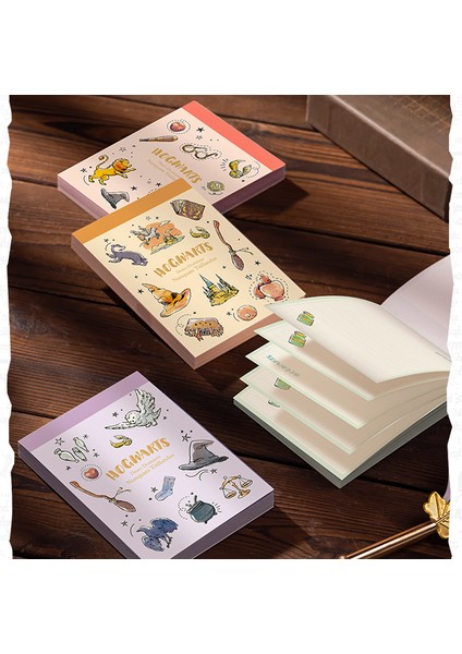 Orange Deli 21755 Harry Potter Not Defteri Pad Notları Yapışkan Not Kawaii Bloknot Ofis Okul Kırtasiye (Yurt Dışından)