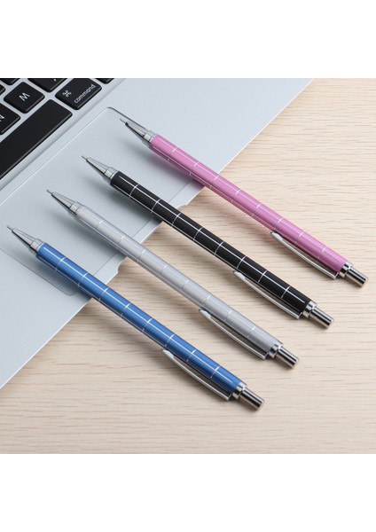 1 Adet Siyah 0.5mm Genkky Mekanik Kurşun Kalemler Tam Metal Malzeme Kalem Okul Ofis Için Hb 0.7,0.5mm Boyama Kalemi Öğrenciler Kırtasiye Hediye (Yurt Dışından) fiyatları