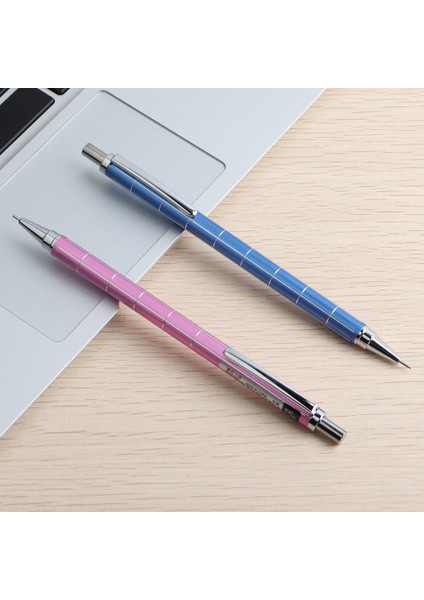 1 Adet Siyah 0.5mm Genkky Mekanik Kurşun Kalemler Tam Metal Malzeme Kalem Okul Ofis Için Hb 0.7,0.5mm Boyama Kalemi Öğrenciler Kırtasiye Hediye (Yurt Dışından) fırsatları