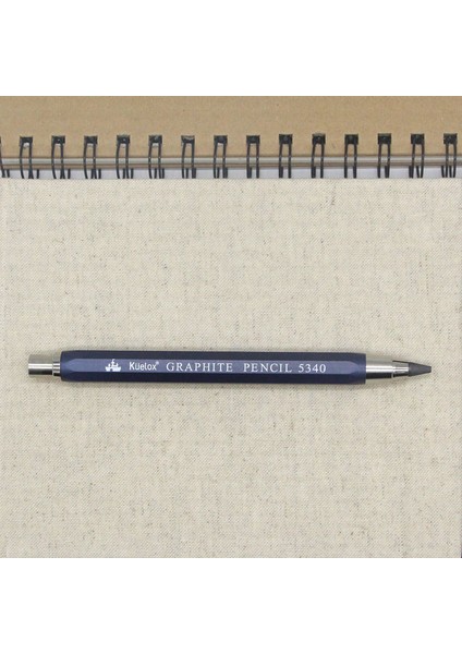 1 Kalem ve 2b Kurşun Kuelox Mekanik Kurşun Kalem 5.6 mm Kurşun Basın Otomatik Kalemler Çizim Kroki Kalem Eskiz Okul Ofis Kırtasiye 2b 4b 6b 8b (Yurt Dışından)