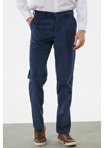 Klasik Chino Kadife Pantolon - Lacivert modelleri