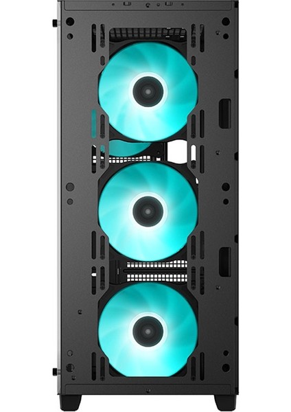 Deepcool CC560 PF550 550W 80PLUS Mid-Tower LED Fanlı Mid-Tower Siyah Kasa