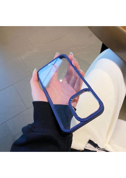 iPhone 15 Uyumlu Kılıf Metal Buton ve Kamera Çerçeveli Kenarları Silikon Arkası Sert Titanium Case fiyatları