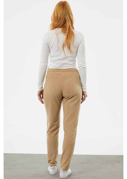 Cep Detaylı Polar Eşofman Altı - Kamel fırsatları