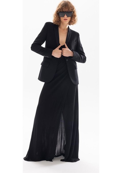 Slim Fit Blazer Ceket - Siyah modelleri