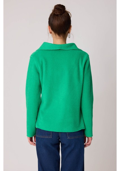 Aksesuar Bağlamalı Asimetrik Kesim Ceket indirimleri