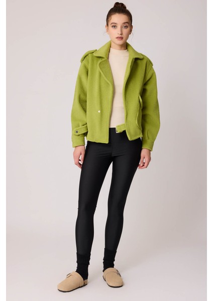 Tek Cep Çıtçıt Kapamalı Ceket